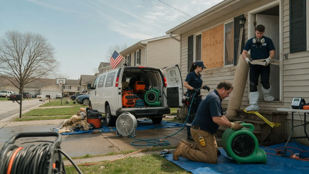 Water Damage Restoration in Greenland, MI near me
